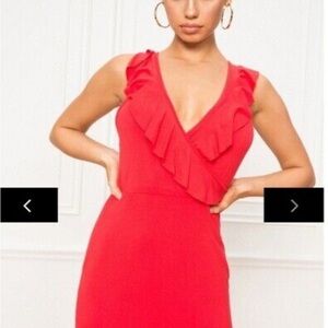Revolve Superdown Red Dress
